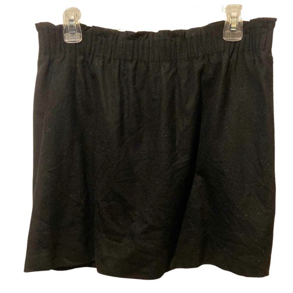 J.Crew wool black skirt sz 10 - Picture 1 of 5